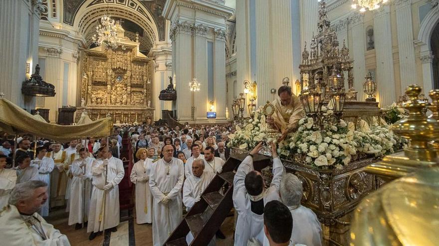 En imágenes | Procesión del Corpus en Zaragoza