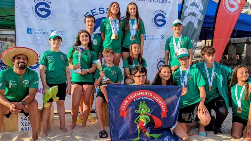 El SAPO, campeón gallego de salvamento playa cadete | FDV