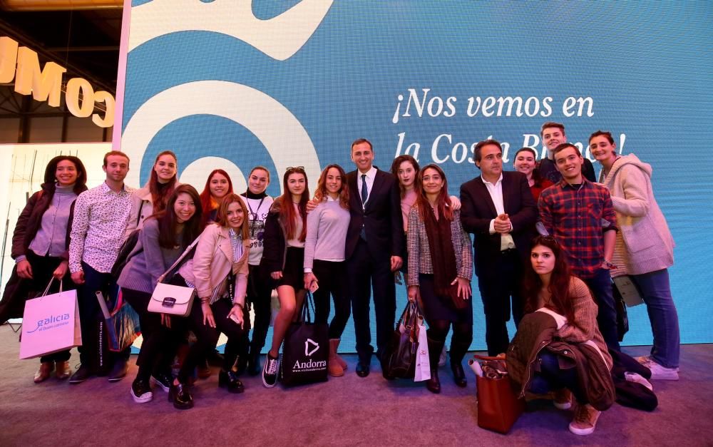 César Sánchez con Estudiantes Turismo