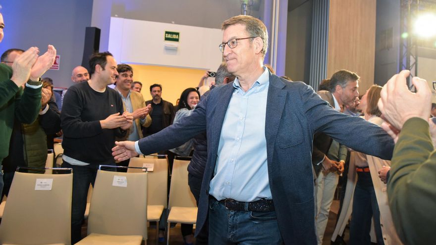 Feijóo presenta como &quot;un contrato&quot; el programa del partido para las autonómicas y municipales