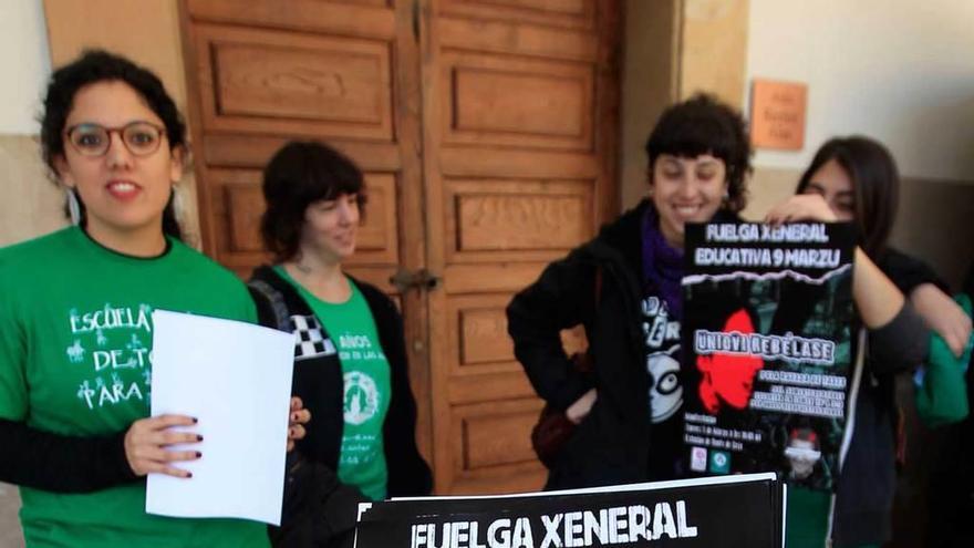 Los estudiantes quieren bajar las tasas