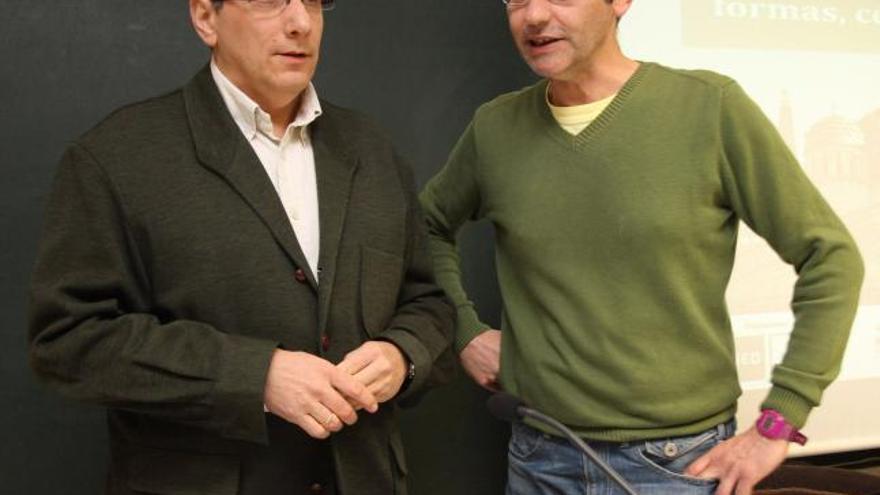 José Carlos de Lera, junto a José Luis Hernando, coordinador del curso.