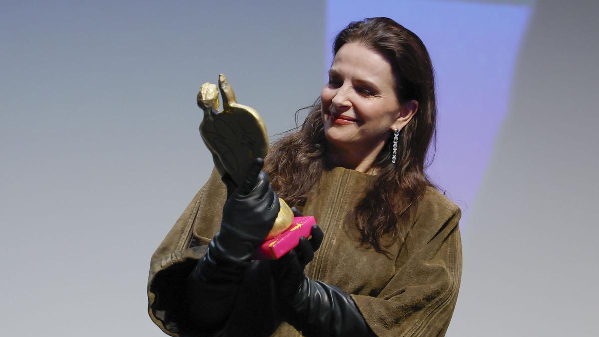FESTIVAL CINE EUROPEO SEVILLA | Juliette Binoche: «En Europa, es muy importante estar juntos para tener una fuerza que defienda nuestras almas»