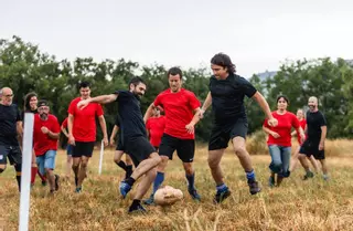 A puntades de peu contra Franco