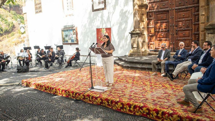 Brito announces in La Palma that the festival of the Patron returns to normal