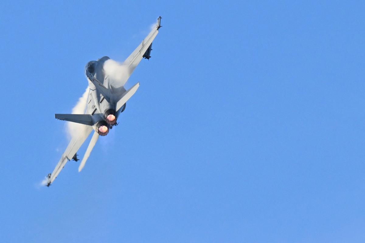 Exhibición aérea en Avalon, Australia