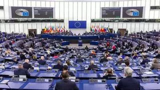 PP, Vox, Sumar, IU y Podemos votan en Bruselas contra la financiación del corredor mediterráneo