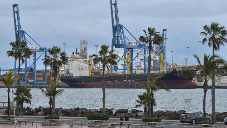 Actividad en el Puerto de Las Palmas de Gran Canaria