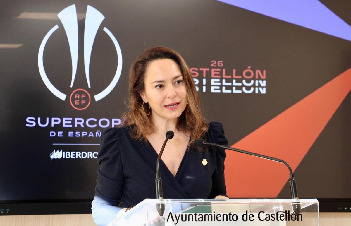 La concejala de Deportes del Ayuntamiento de Castellón, Maica Hurtado.
