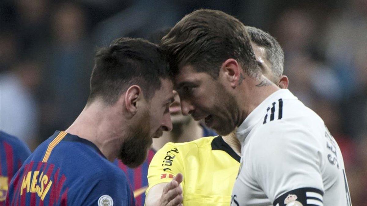 Messi y Sergio Ramos, clásicos del clásico