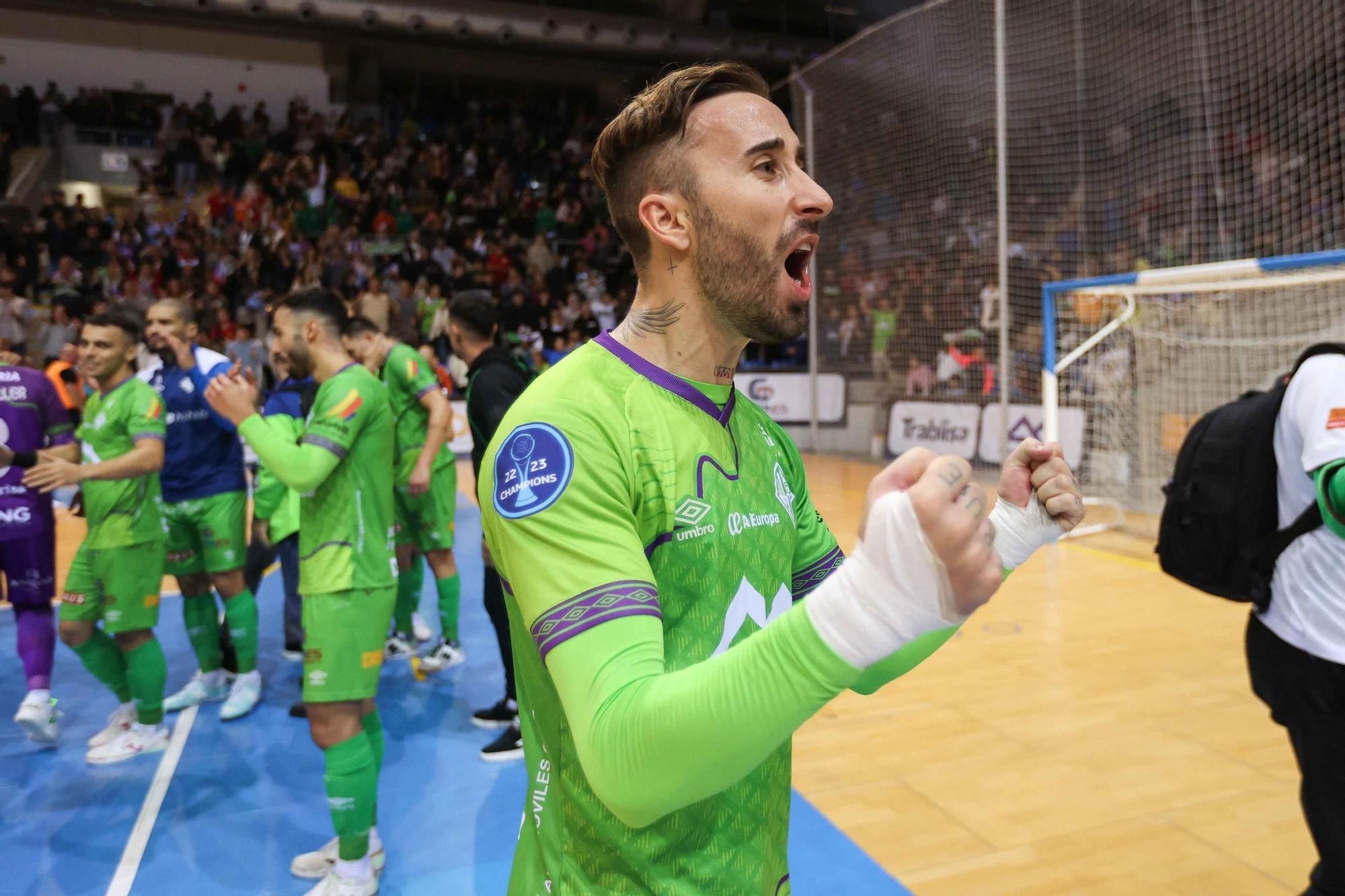 La clasificación del Palma Futsal para la Fase Final de la Champions League, en imágenes