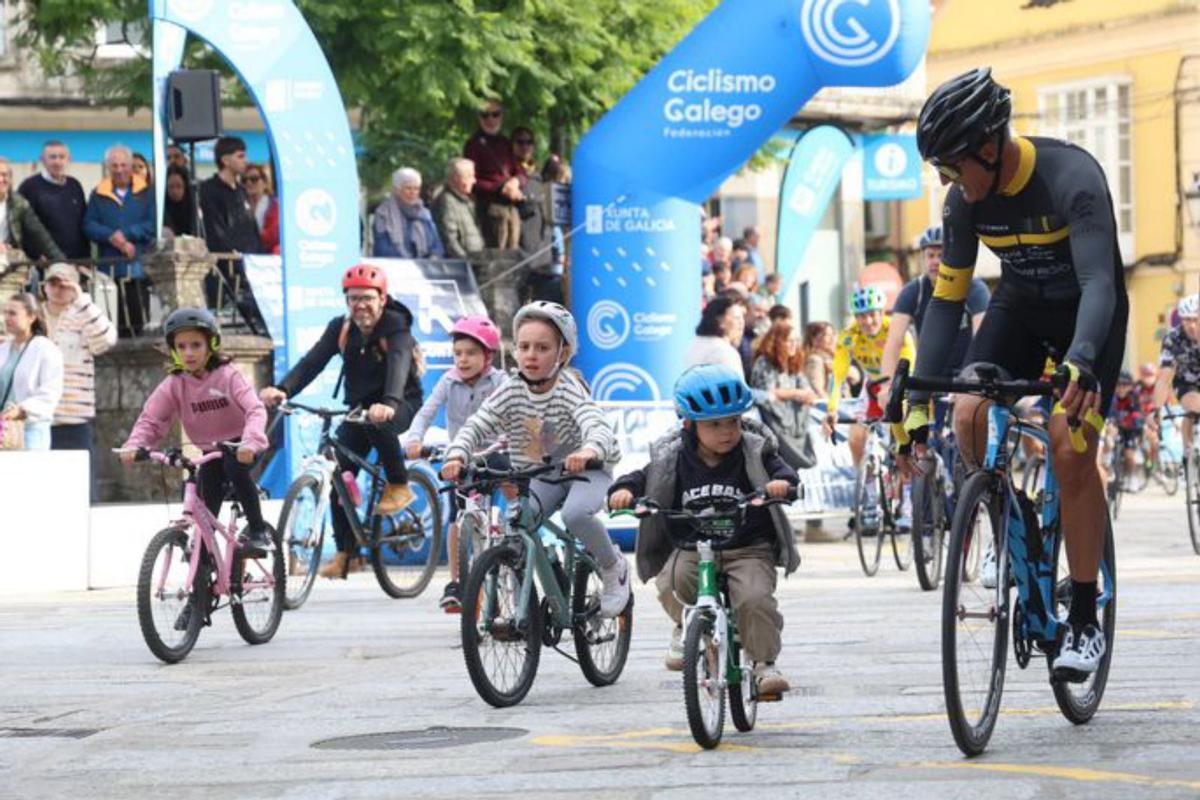Los más pequeños también pedalean. |  Noé Parga