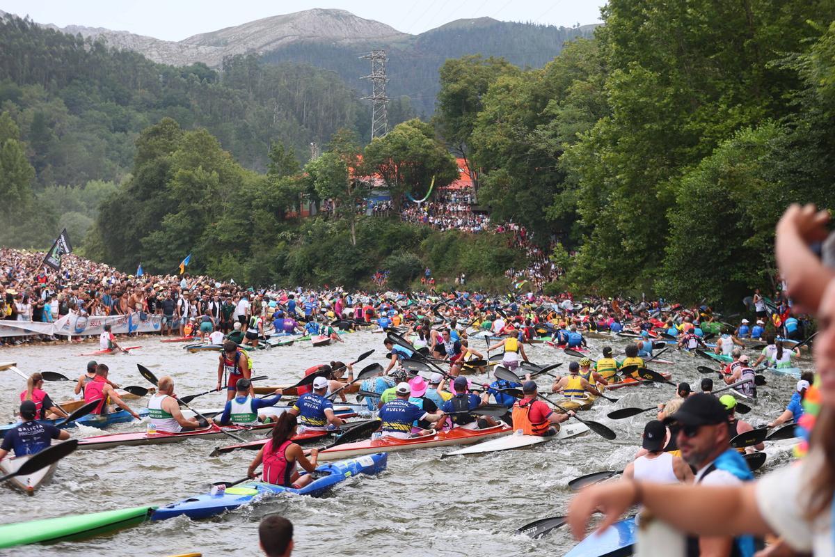 Así fue la fiesta de Les Piragües y el 88 Descenso Internacional del Sella Así fue la fiesta de Les Piragües y el 88 Descenso Internacional del Sella