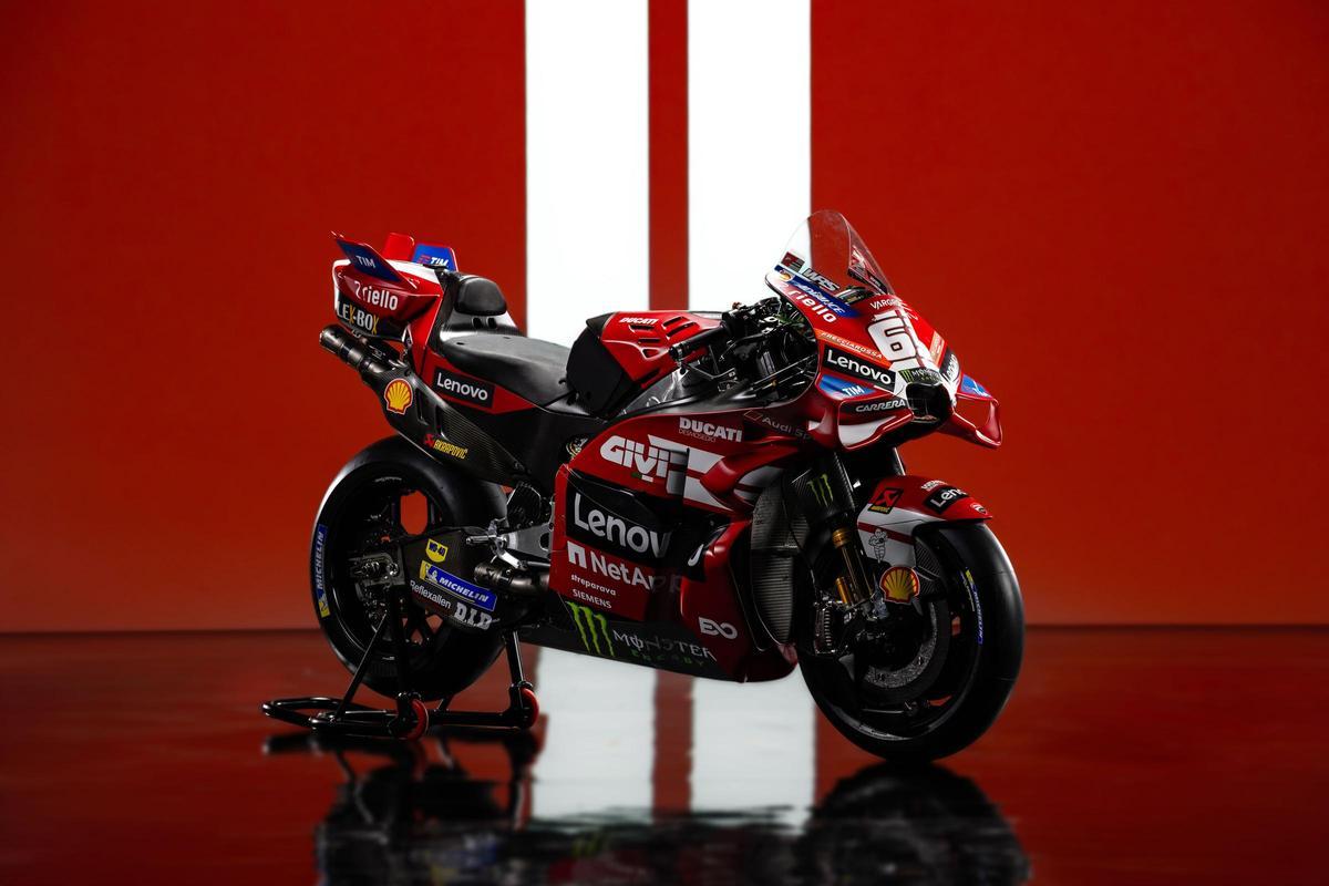 Así es la nueva Ducati Desmosedici GP26 de Marc Márquez y y Pecco Bagnaia