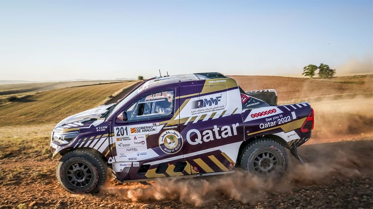 Al-Attiyah defiende el título en la Baja España Aragón