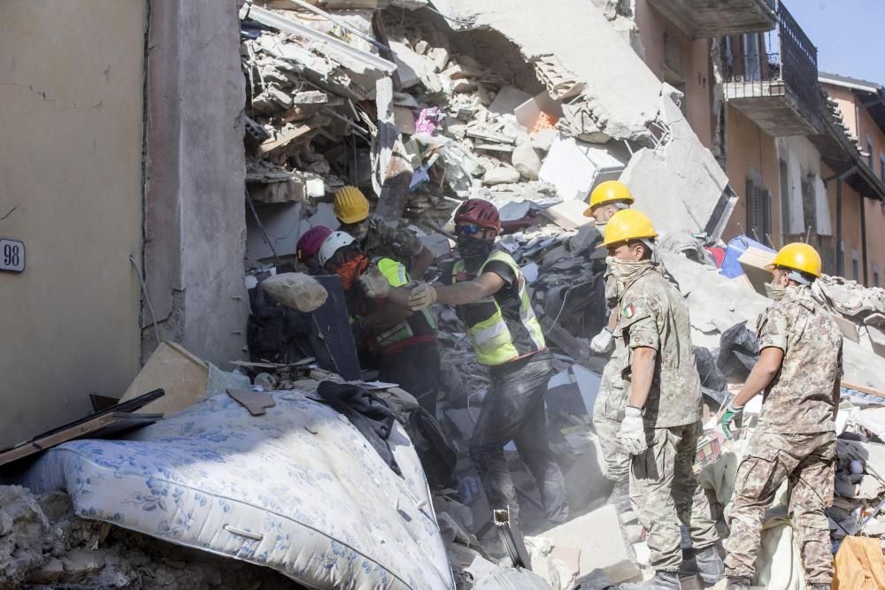 Terremoto en el centro de Italia