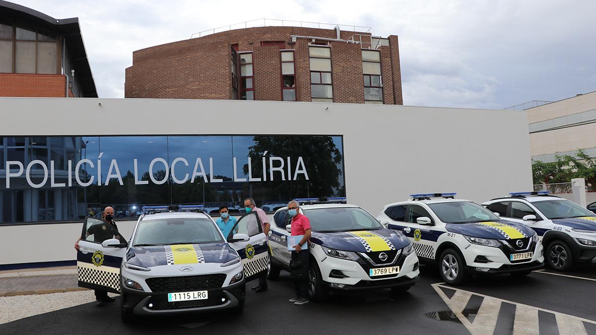 Nuevos vehículos para la Policía Local de Llíria