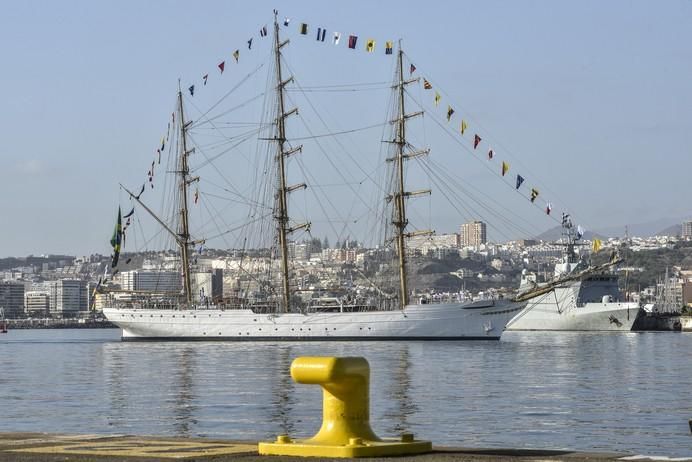 /09/2017 LAS PALMAS DE GRAN CANARIA. Llegada del buqe Cisne Branco , velero brasileño. FOTOS: J. PÉREZ CURBELO