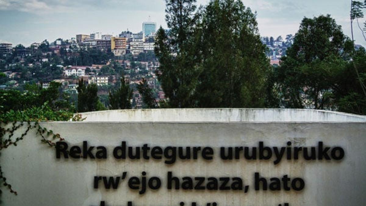 Vista de Kigali desde el Centro Memorial del Genocidio.