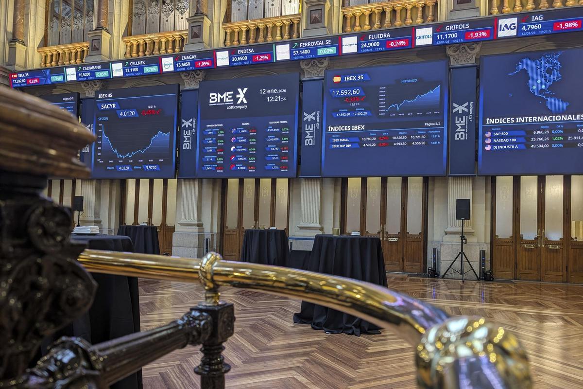 La Bolsa española sube el 0,46 % tras la apertura y supera los 17.700 puntos