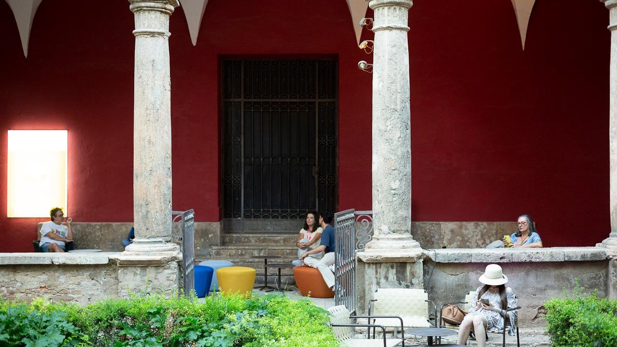 El claustro renacentista del Centre del Carme comenzará sus obras de adecuación en breve.