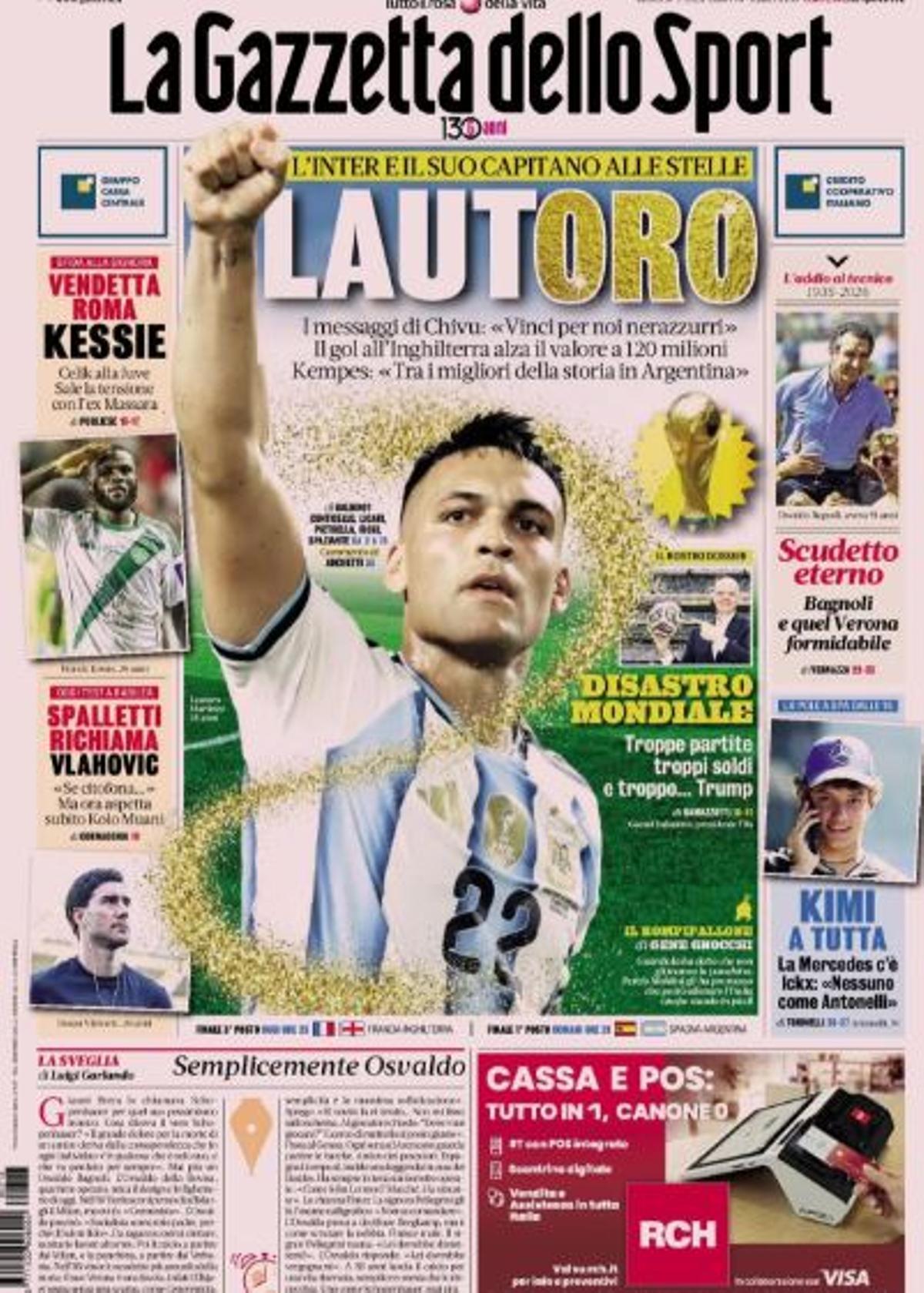 Las imágenes de las portadas de hoy