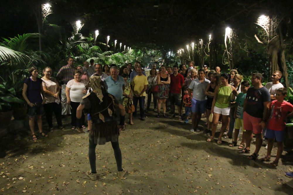 Visita nocturna a los Jardines de la Concepción