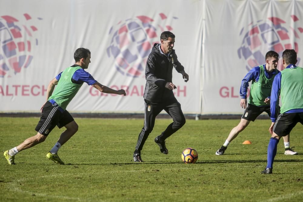 Entrenamiento del Real Oviedo