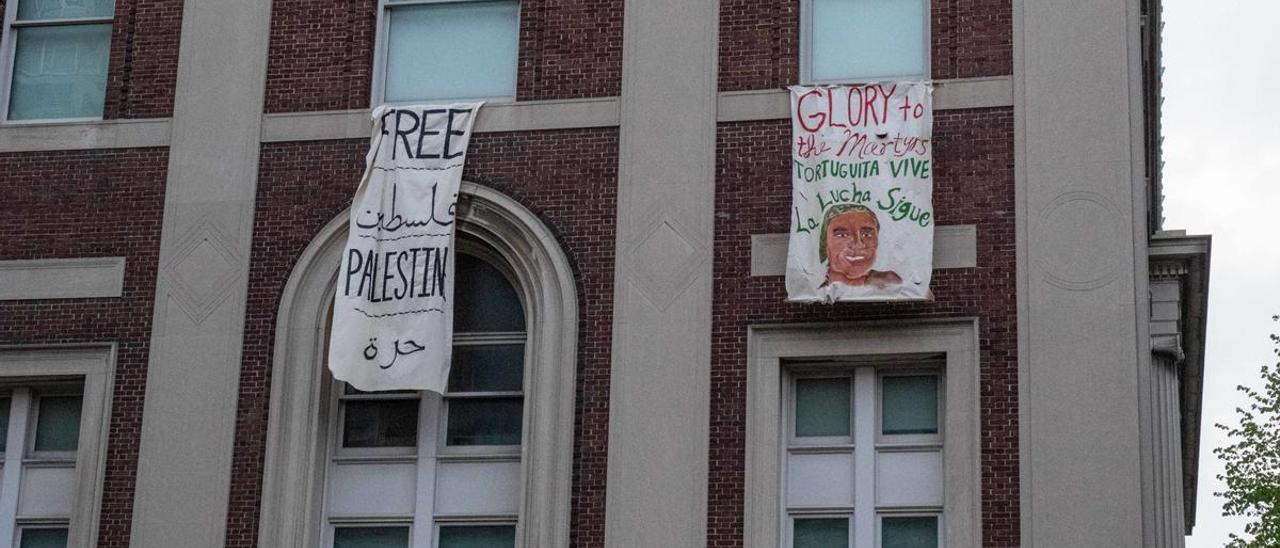 La Universidad de Columbia cancela la ceremonia de graduación apelando a la &quot;seguridad&quot; por las protestas pro-palestinas
