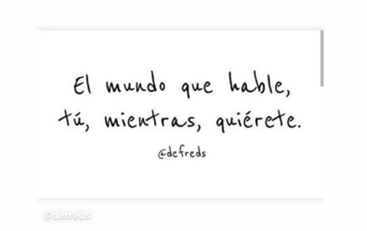 Frase inspiradora Adara Molinero