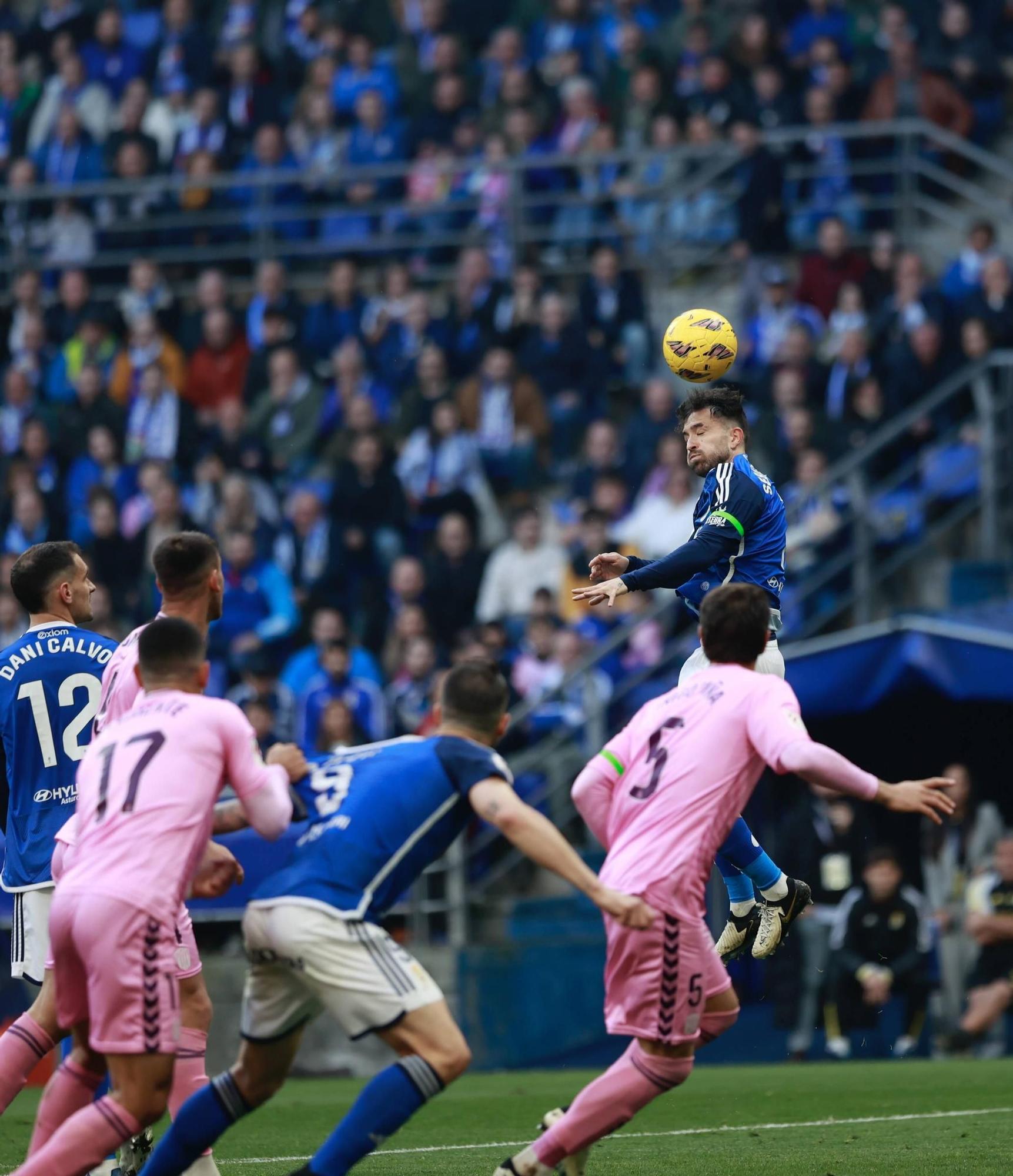 Así fue el partido entre el Real Oviedo y el Eldense