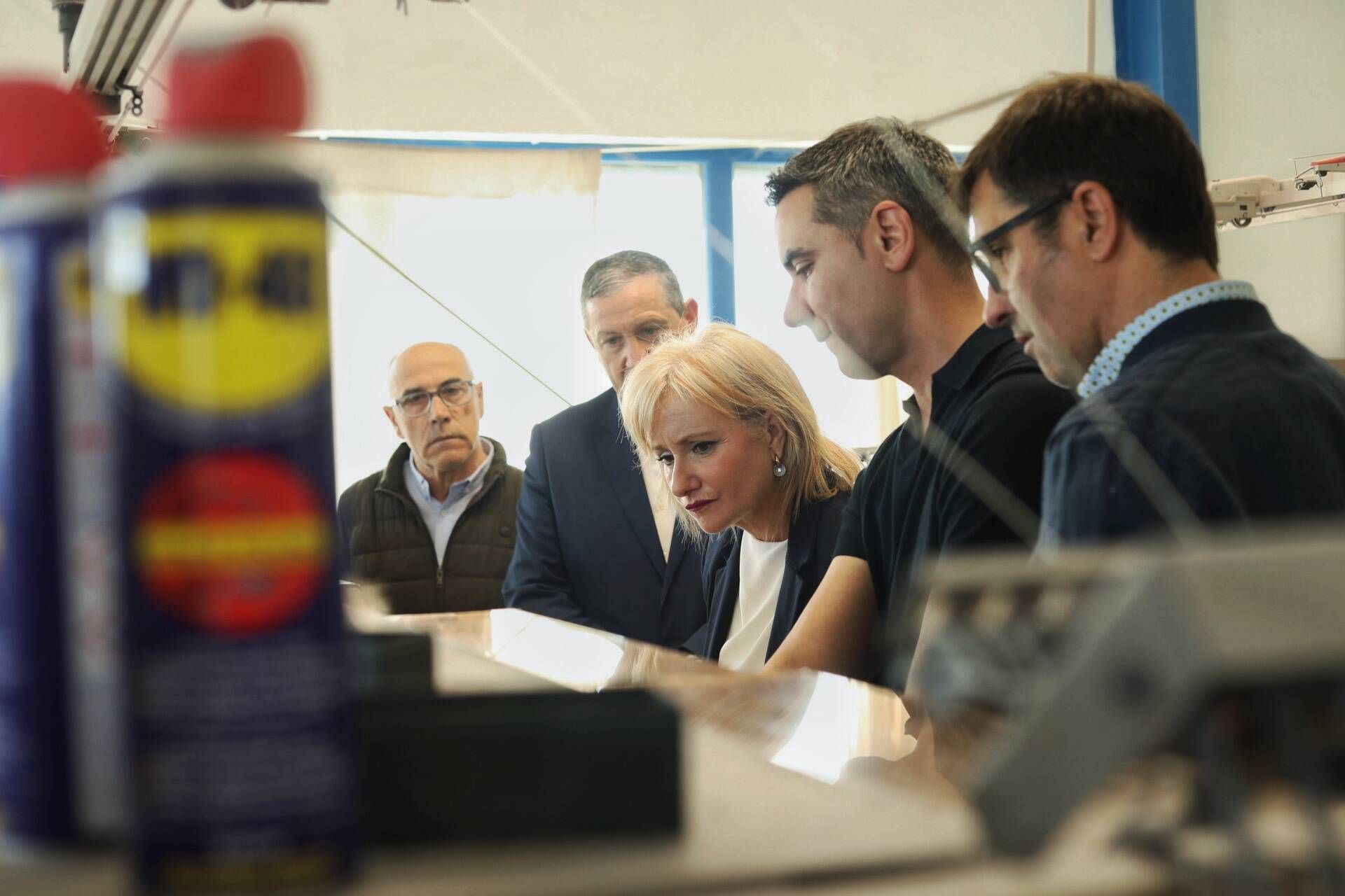 GALERÍA | Leticia García visita la empresa Marae en Coreses