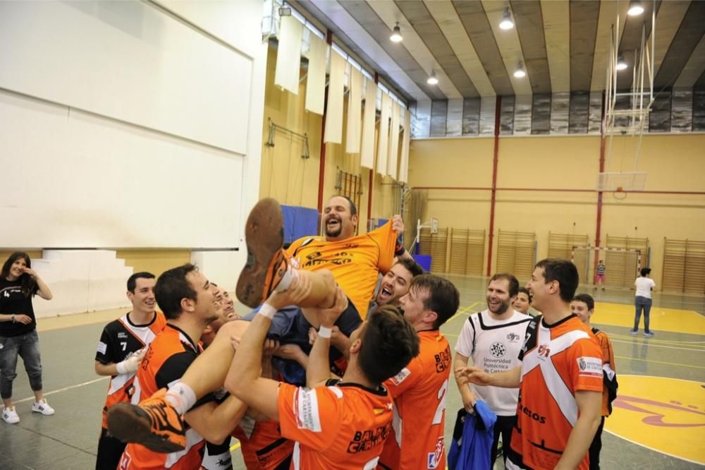 Balonmano: El CAB Cartagena, campeón de Segunda