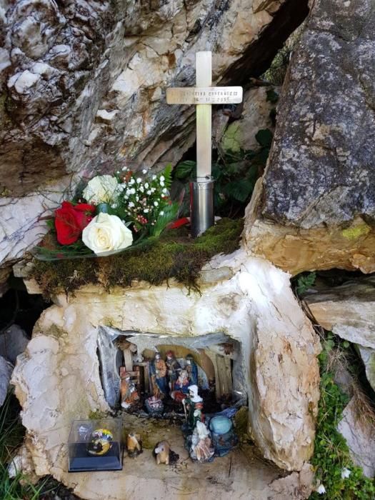 Homenaje a Rubén Fonseca, el hombre fallecido en un incendio en El Berrón.