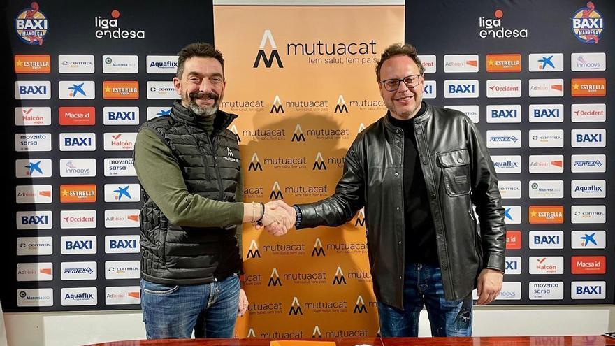 El Bàsquet Manresa i Mutuacat signen un acord de patrocini