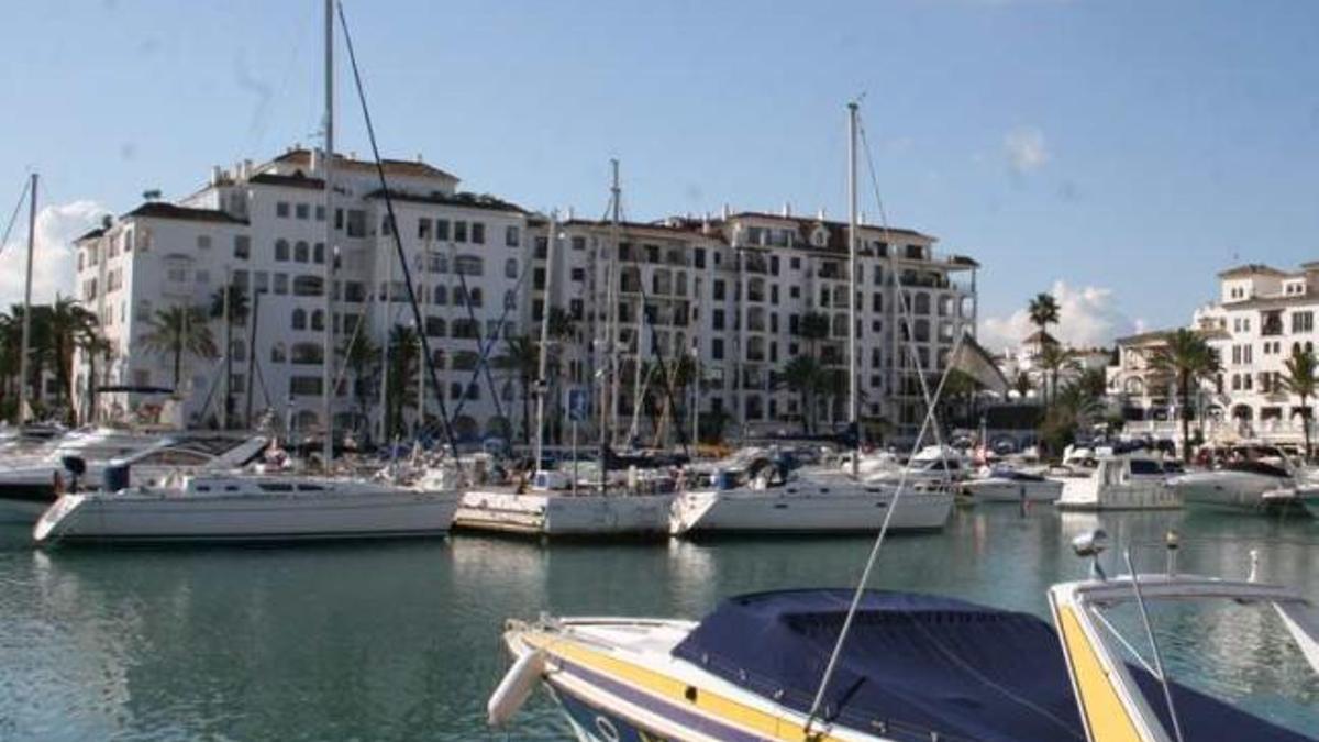 Imagen del puerto de La Duquesa.