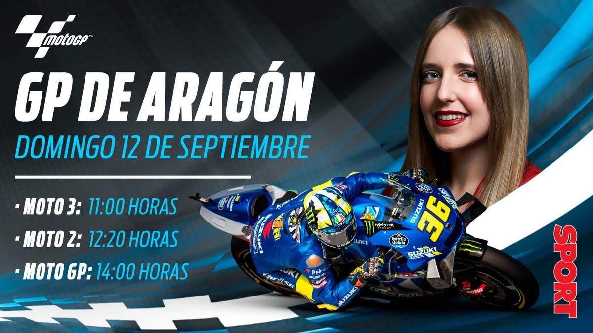 Horario del GP de Aragón de Moto GP