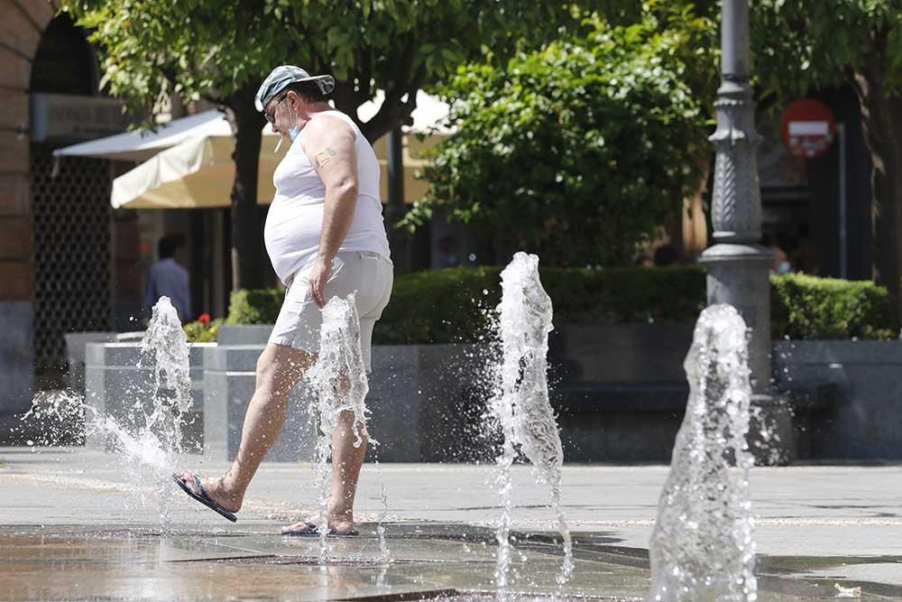 Tórrido domingo de calor en Córdoba