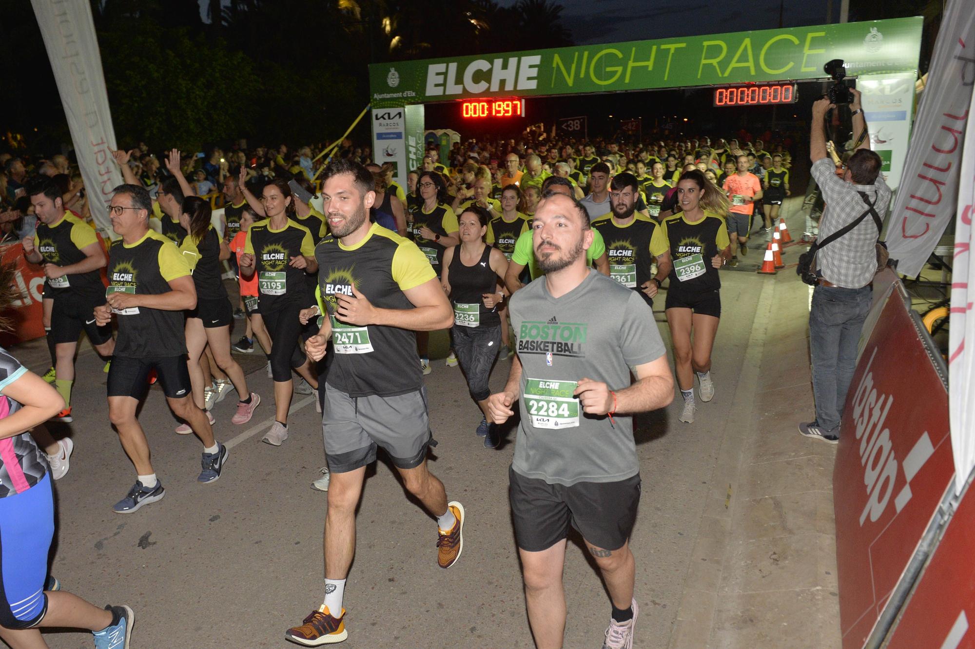 1ª edición de la Carrera nocturna  Elche Night Race