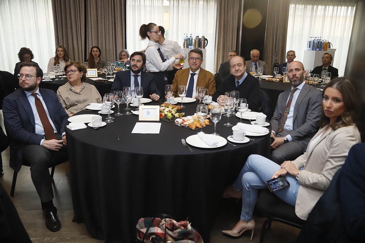 Joaquín Alberto Nieva en los Desayunos de Diario Córdoba