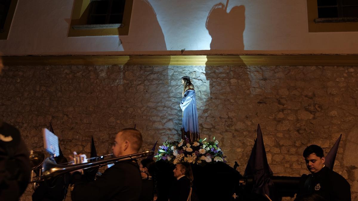El obispo clama por recuperar el Santo Entierro en silencio en Ibiza