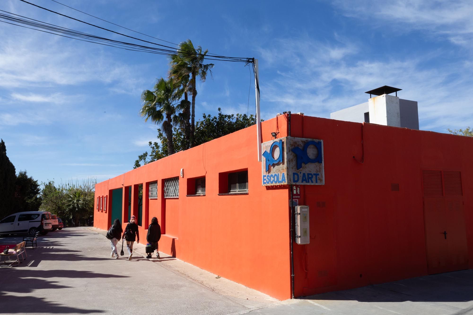 Galería de imágenes de las puertas abiertas de la Escola d'Art d'Eivissa