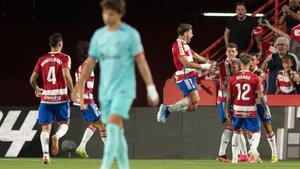 Granada - FC Barcelona | El primer gol de Bryan Zaragoza