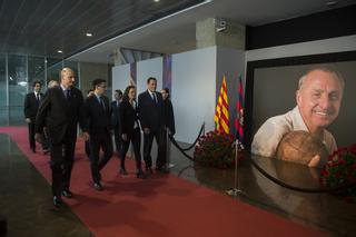 Homenaje a Johan Cruyff en el Camp Nou: directo