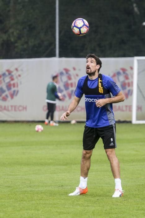 Entrenamiento del Real Oviedo