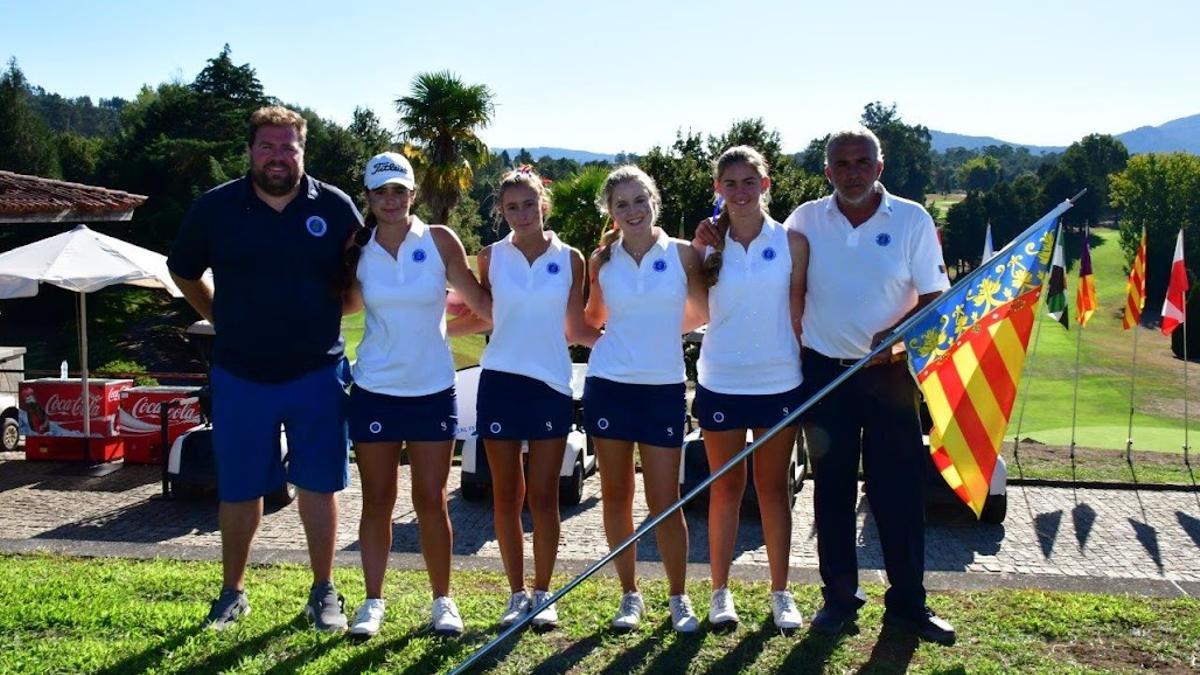 La Selección Valenciana Femenina, Plata en el Campeonato de España Sub-16 de golf