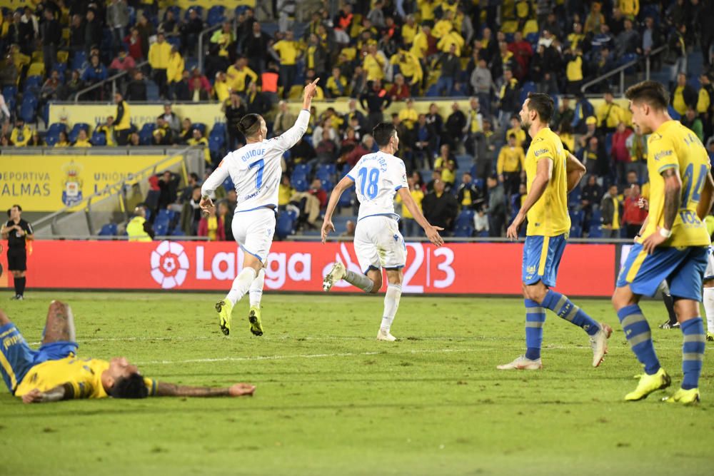 Así se celebró el gol de Domingos al Las Palmas