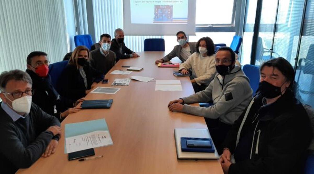 Reunión del Comité Organizador en la Fundación Deportiva Municipal de València