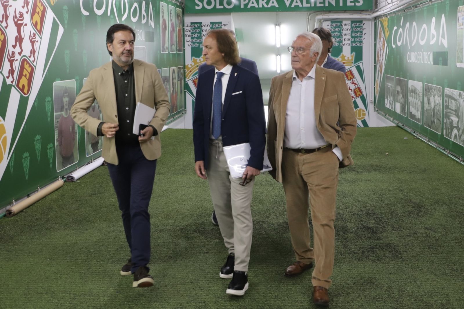 El convenio del Córdoba CF con la Asociación de Veteranos, en imágenes