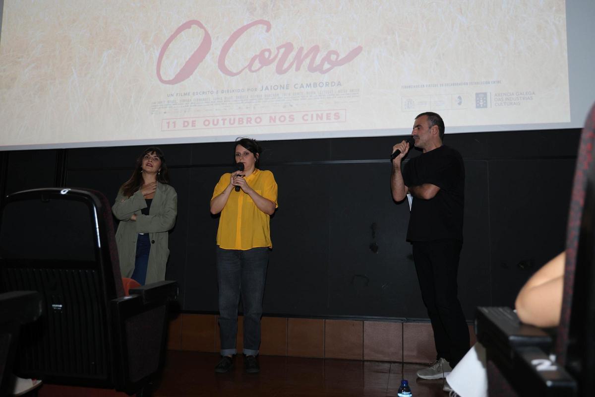 Jaione Camborda y Janet Novás presentan "O Corno" en Vigo Jaione Camborda y Janet Novás presentan "O Corno" en Vigo